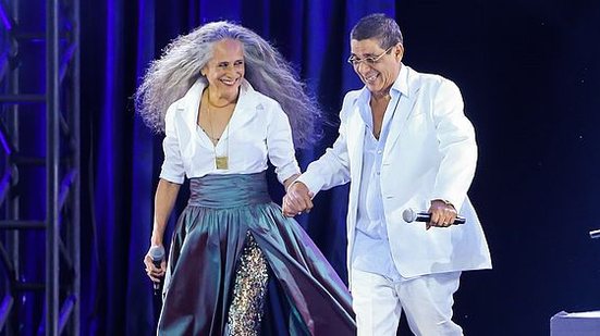 Imagem Maria Bethânia e Zeca Pagodinho trazem show ‘De Santo Amaro a Xerém’ para Maceió