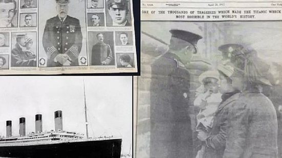 Jornal sobre naufrágio do Titanic é encontrado em armário após 112 anos | Divulgação/Hansons