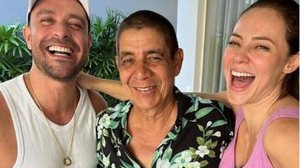 Paola publicou foto com Zeca e Diogo comemorando o enredo de 2023 | Foto: Reprodução / Instagram