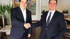 Rodrigo Maia recebe ministro Sérgio Moro | Arquivo Pessoal