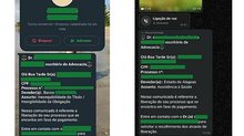 Os suspeitos entram se passando por defensores públicos no Whatsapp | Divulgação