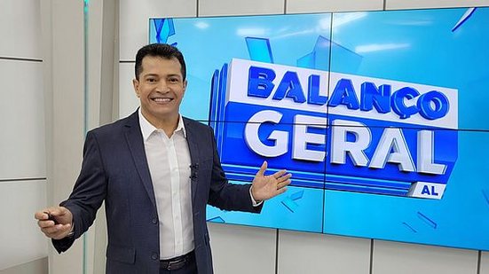 Imagem Com apoio do público, Douglas Lopes estreia no comando do Balanço Geral Alagoas