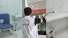 Imagem Vigilância Sanitária interdita clínica e laboratório clandestinos no Tabuleiro do Martins