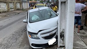 Mororista contou que foi encostado e jogado por outro carro no acostamento | Foto: Hélio Góes / Rádio Pajuçara FM