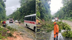 Imagem Interior: rios transbordam, barreiras caem e cidades ficam alagadas em várias regiões de Alagoas