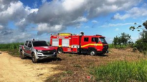 Bombeiros e Polícia Civil no local | TV Pajuçara / Henrique Pereira