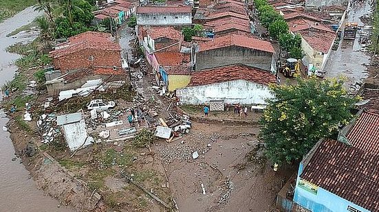 Santana do Ipanema sofreu duas enchentes desde o dia 23 de março | Prefeitura de Santana do Ipanema