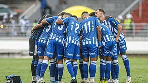 Elenco do CSA no empate com a Ferroviária, pela 2ª rodada da Série C | Augusto Oliveira / CSA