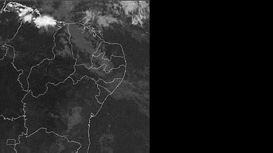 Imagem Corredor de umidade mantém chuva forte no Nordeste