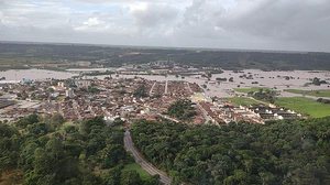 Imagem Vídeos: chuvas fortes causam estragos e população sofre, em São Miguel dos Campos