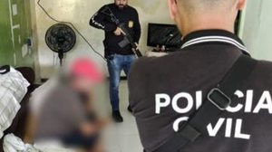 Polícia Civil prende acusado de decapitar homem em Cajueiro | Foto: Cortesia / Ascom PC