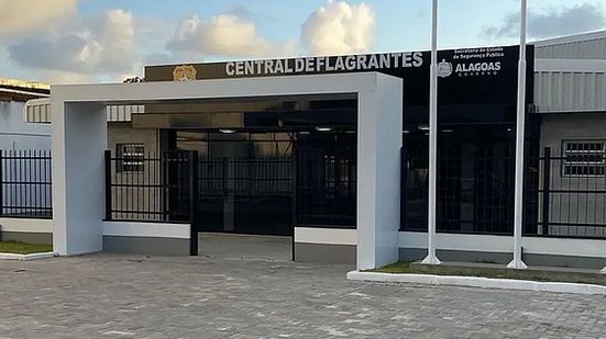 Central de Flagrantes, em Maceió | Foto: Arquivo / SSP