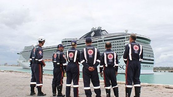 Imagem Passageiros de cruzeiro atracado em Maceió não têm sintomas de coronavírus, diz Sesau