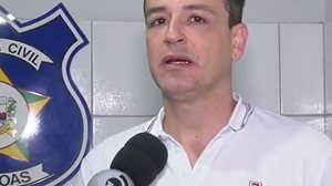 Delegado Vinícius Ferrari diz que autor de crime violento contra mulher em Cruz das Almas tem passagem pela polícia | Reprodução/TV Pajuçara