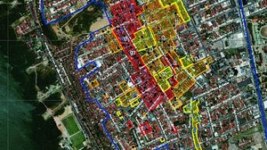 Mapa com identificação das vias foi disponibilizado pelo Serviço Geológico do Brasil