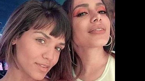 Anitta e a amiga Jéssica | Reprodução