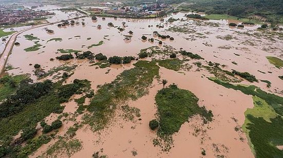 Vista aérea de São Miguel dos Campos no último domingo, 9 | Edvan Ferreira / Agência Alagoas