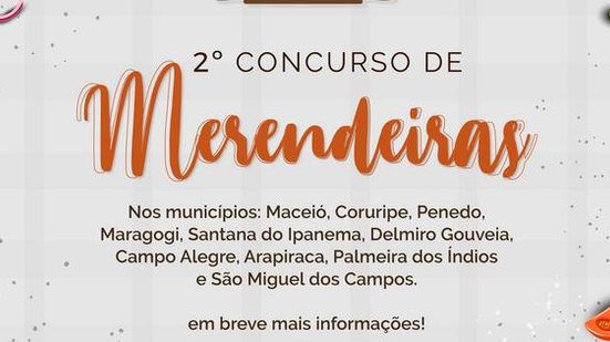 Imagem Sebrae Alagoas realiza concurso para premiar receitas de merendeiras alagoanas