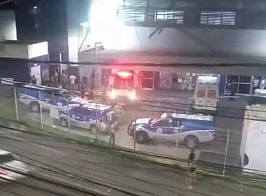 Os dois oficiais foram mortos a tiros na noite de domingo (8/5), na região de Cajazeiras, em Salvador | Foto: Reprodução/Bahia 190