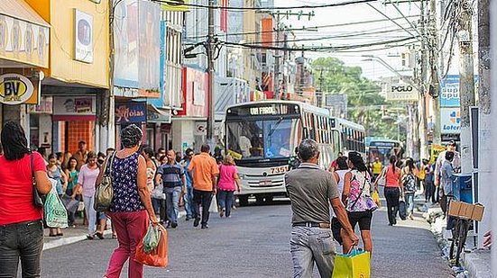 Acidente aconteceu na Rua do Comércio, no Centro | Foto: Arquivo TNH1