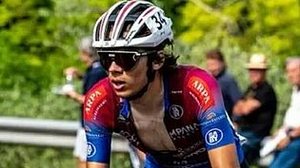 Ciclista Jacopo Venzo, de 17 anos, morreu em um acidente durante uma prova na Áustria | Divulgação / Campana Imballaggi Geo&Tex Trentino