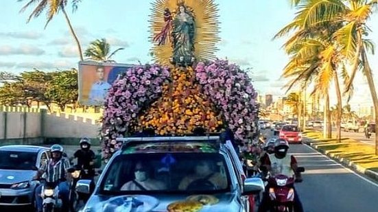 A concentração ocorre ás 14h aos arredores da Catedral, saindo às 15h e percorrendo os seguintes trechos | Foto: Ascom Arquidiocese