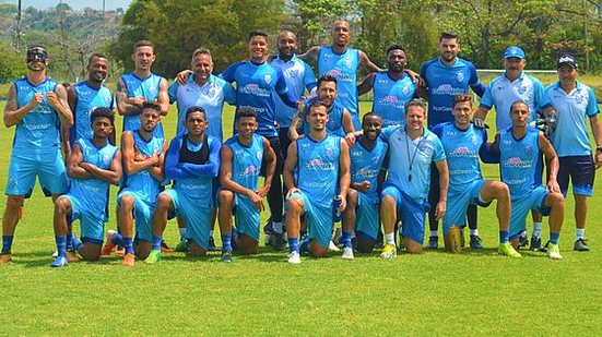 Time que venceu o tradicional rachão no treino do CSA | Augusto Oliveira / RCortez / CSA