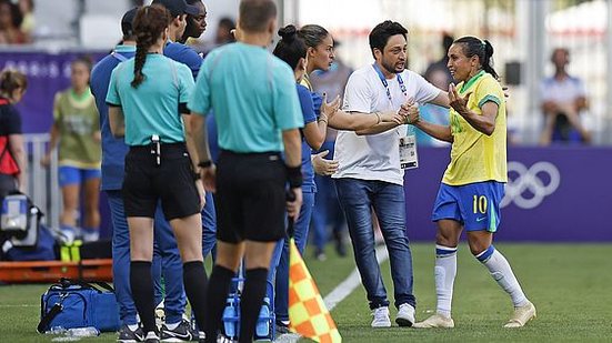 Marta foi expulsa contra a Espanha e pegou dois jogos de gancho | Rafael Ribeiro / CBF