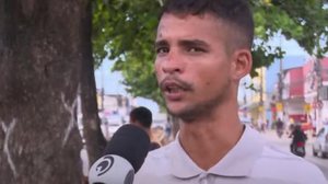 Suspeito foi preso após confessar o crime | Foto: Reprodução/TV Pajuçara