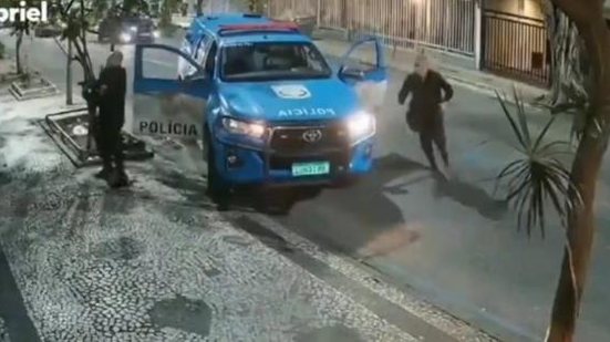 Policiais usaram fuzis e pistolas | Foto: Reprodução