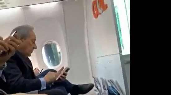 Imagem Vídeo: passageiro diz a Lewandowski ter vergonha do STF e é retido pela PF