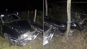 Imagem Dois ficam feridos em acidente entre carro e moto na AL-130