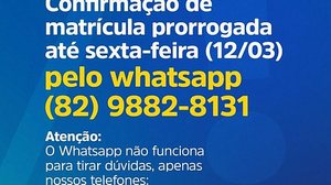 Imagem Matrículas: Confira os prazos da rede municipal de educação