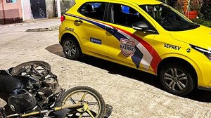 Moto abandonada é apreendida após suposta briga de torcedores organizados | Ronda no Bairro