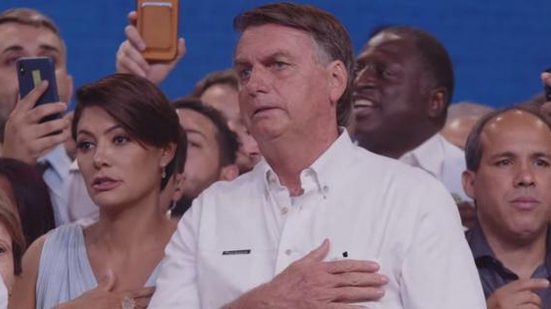 Imagem Em evento do PL, Bolsonaro diz que disputa política não é da esquerda contra a direita, mas do 'bem contra o mal'