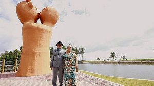 Escultura fica na orla da Praia de Jatiúca, em Maceió | Foto: Arquivo / Agência Alagoas