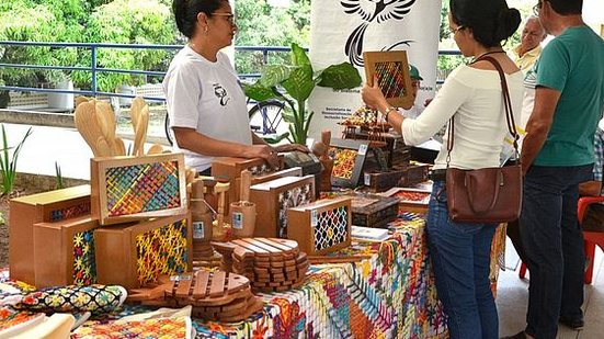 Imagem Artesanato produzido por reeducandas volta a ser comercializado na Rua Fechada