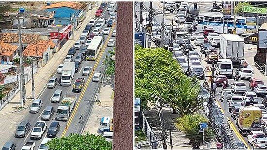 Imagem Caos: quilômetros de engarrafamento e muita reclamação marcam 1º dia do novo binário em Cruz das Almas