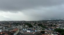 Céu nublado no bairro do Prado, em Maceió | Foto: Ana Carla Vieira/TNH1