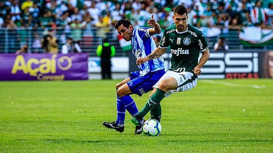 Maidana estreou contra o Palmeiras, mas saiu por lesão ainda no primeiro tempo | Pei Fon / TNH1+