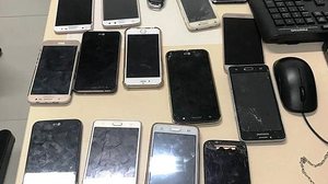 Celulares da vítimas foram encontrados com suspeitos | Cortesia ao TNH1