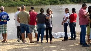 Os corpos das vítimas foram encontrados submersos em um açude no Sítio Junco, em Capoeiras | Foto: Reprodução