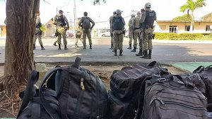 Tropa é composta por militares de diversos batalhões e alunos do CFC | Foto: Ascom PM