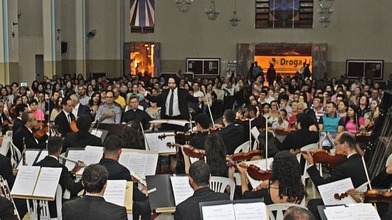 Orquestra Filarmônica de Alagoas fez performance na concatedral no ano passado | Ascom Arapiraca