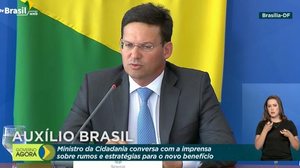 Imagem Ministro da Cidadania anuncia Auxílio Brasil a partir de novembro