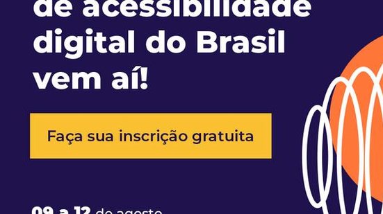 Imagem O Link: Festival Digital de Acessibilidade começa hoje e é grátis!