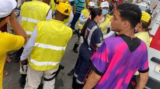 Ela estava num surto psicótico e foi encaminhada ao Hospital Escola Portugal Ramalho | Foto: Ascom Ronda no Bairro