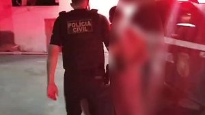 O suspeito foi encaminhado para a Delegacia de Major Isidoro | Divulgação/Polícia Civil