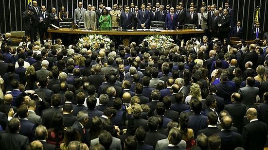 Deputados federais tomam posse em Brasília para a 56ª legislatura | Marcelo Camargo/Agência Brasill