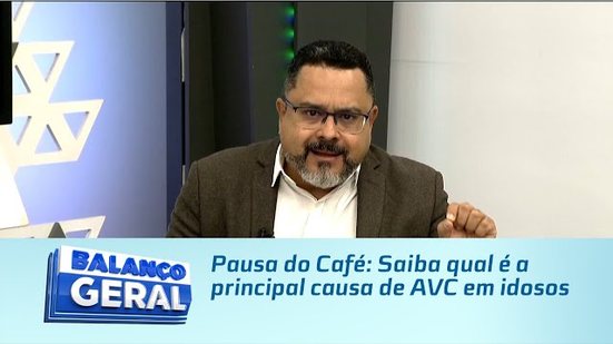 Pausa do Café: Saiba qual é a principal causa de AVC em idosos